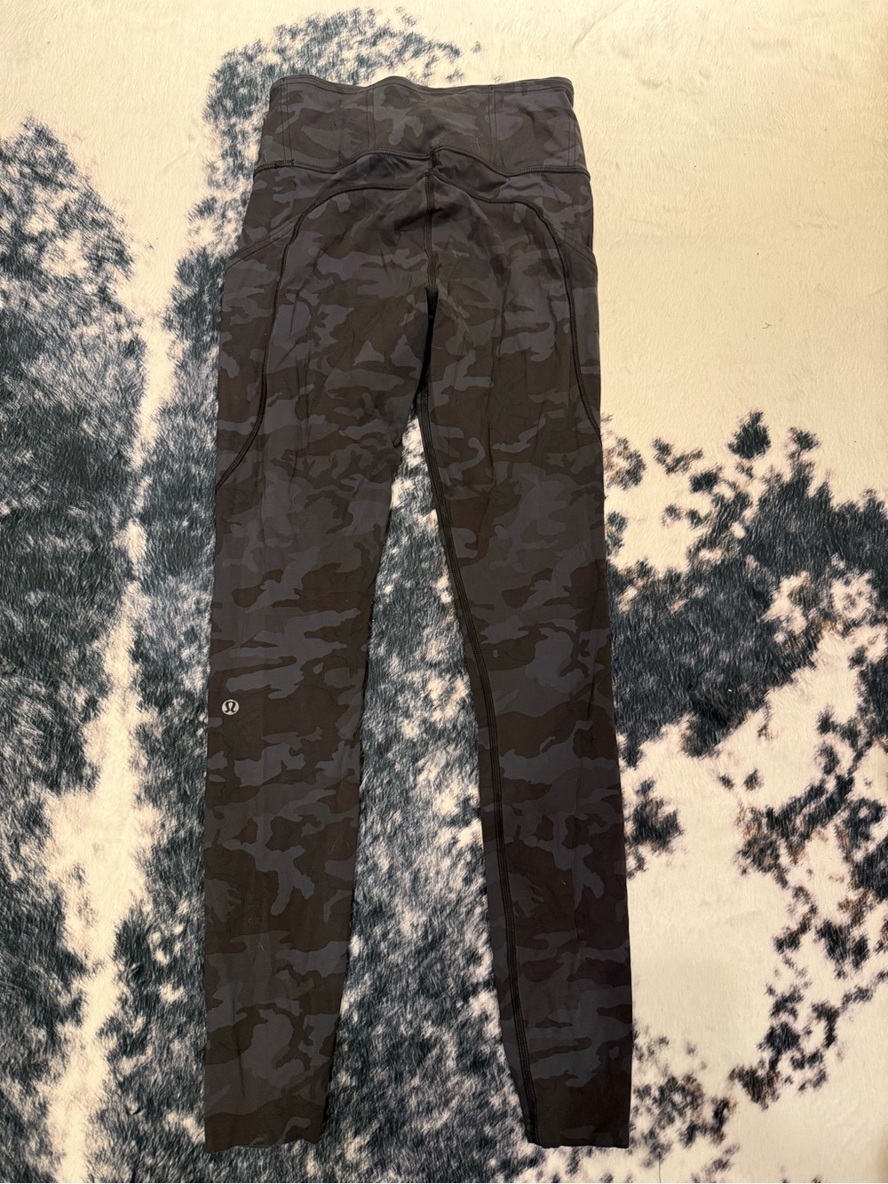 Lululemon Blue Camo Leggings 27”